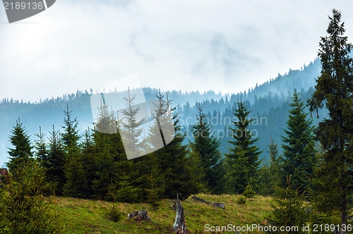 Image of Beautiful landscape at the mountains