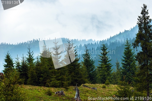 Image of Beautiful landscape at the mountains