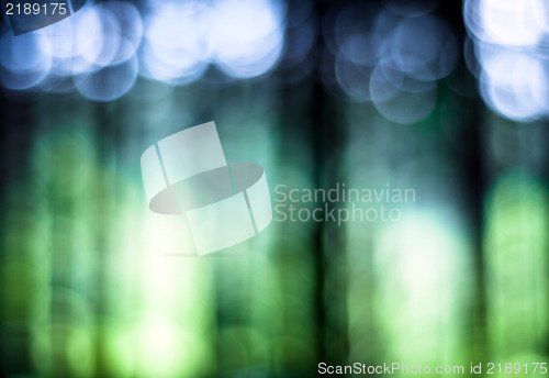 Image of Abstract out of focus green background