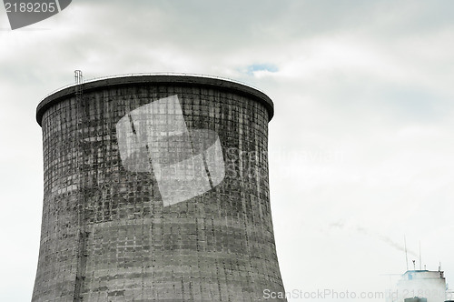 Image of Cooling tower with sky