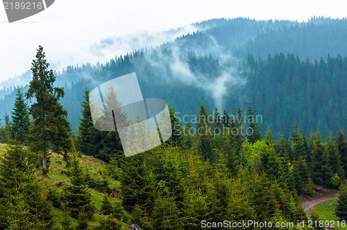 Image of Beautiful landscape at the mountains