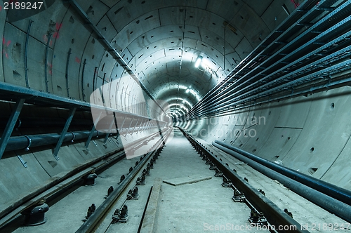 Image of Underground facility with a big tunnel
