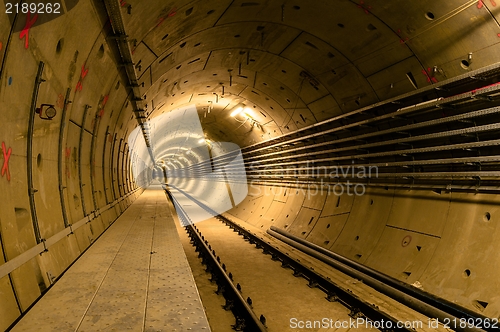 Image of Underground facility with a big tunnel