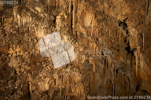 Image of Underground photo in a cave with bright lighr