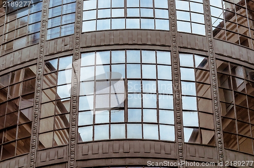 Image of Old building made out of steel and glass