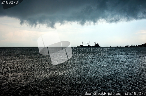 Image of Storm at the beach