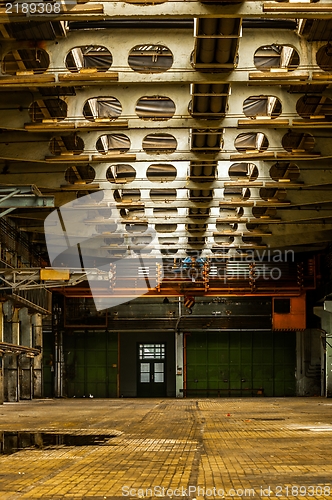 Image of Industrial interior of a factory