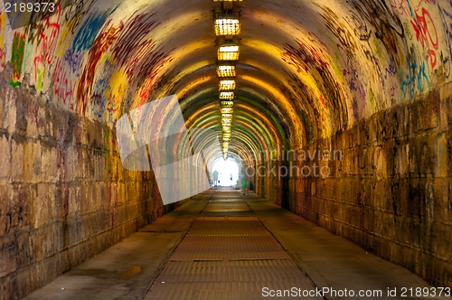 Image of Urban underground tunnel