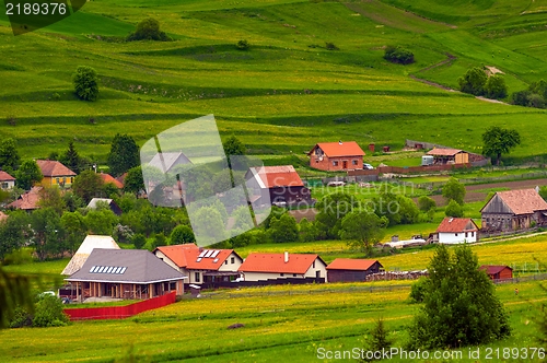 Image of Small village in the mountains