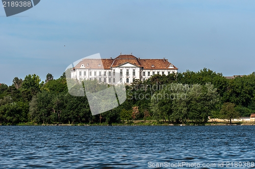 Image of Small castle on the shores of a lake