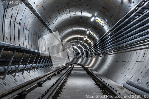 Image of Underground facility with a big tunnel