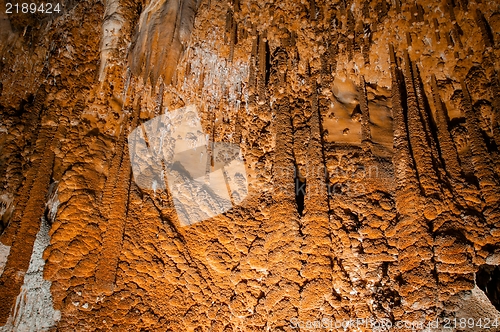 Image of Underground photo in a cave with bright lighr