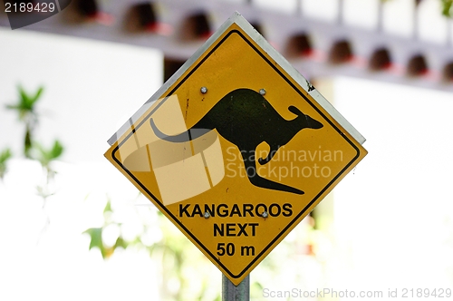 Image of Australian road sign