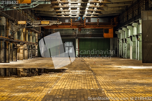 Image of Industrial interior of a factory