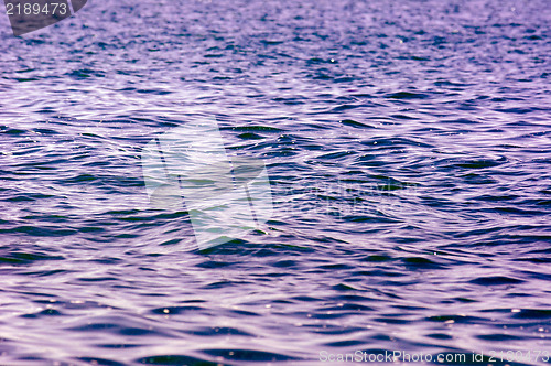 Image of Deep blue water surface