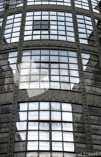 Image of Old building made out of steel and glass