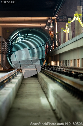 Image of Underground facility with a big tunnel