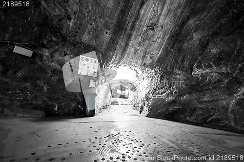 Image of Underground mine passage