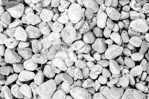 Image of Pebble stones at the sea