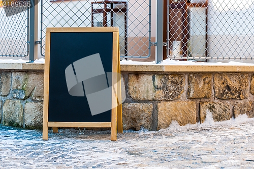 Image of Chalk board with copy space 