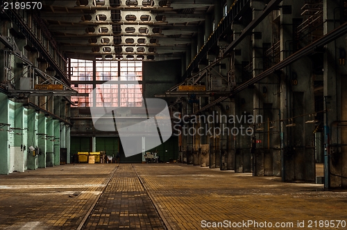Image of Industrial interior of a factory
