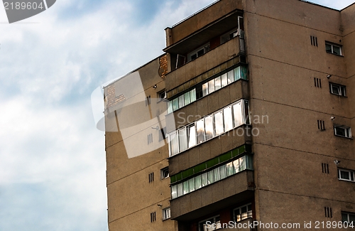 Image of Old residential building