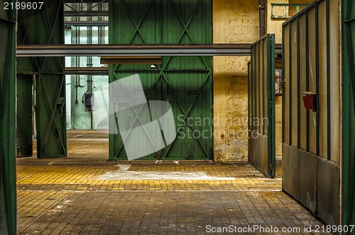 Image of Industrial interior of a factory
