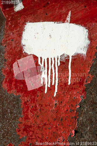 Image of Rusty steal texture of a tanker boat