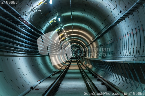 Image of Underground facility with a big tunnel