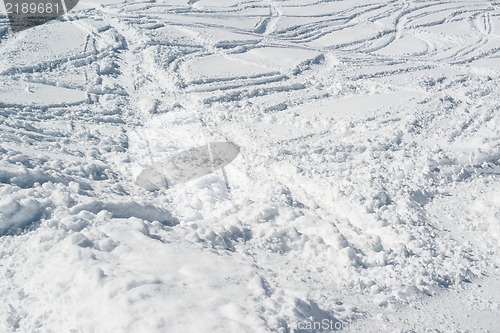 Image of Ski tracks