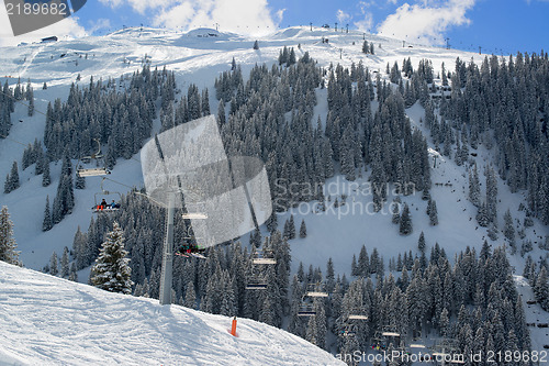 Image of Skilift in Montafon valley