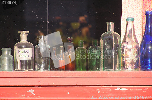 Image of old bottles