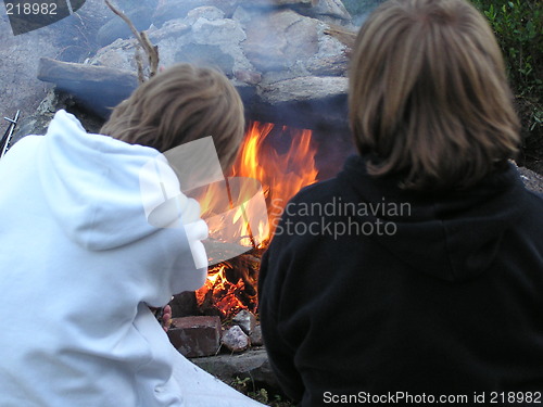 Image of by the fire