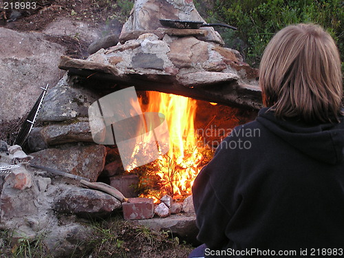 Image of by the fire