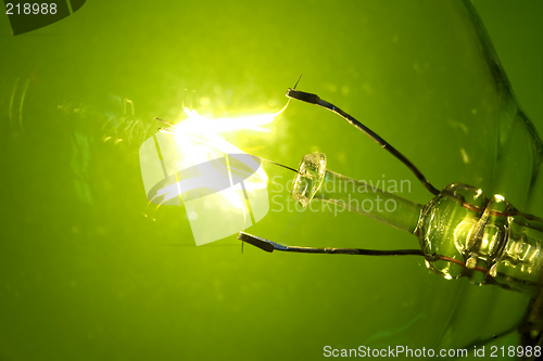 Image of Green glow