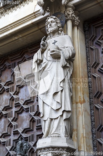 Image of Barcelona Cathedral, Jesus Christ