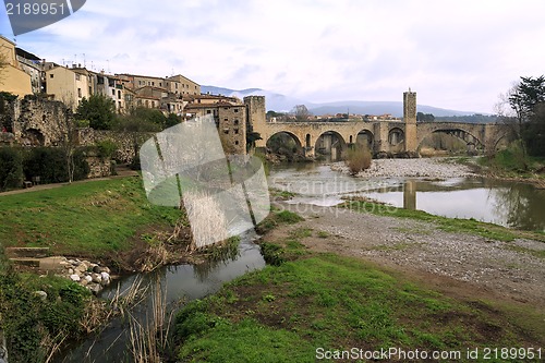 Image of Besalu Spain, a Catalan village