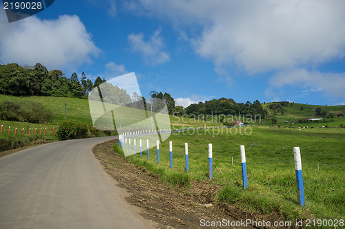 Image of Costa Rica mountain road