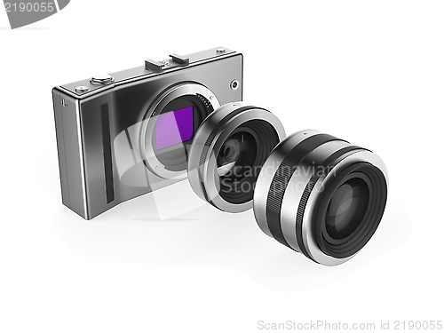 Image of Mirrorless camera system