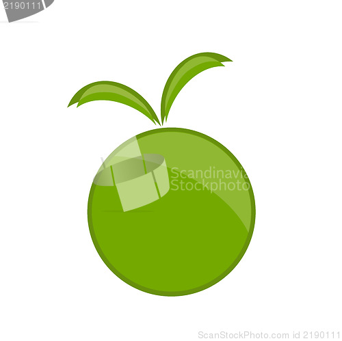 Image of Green apple symbol