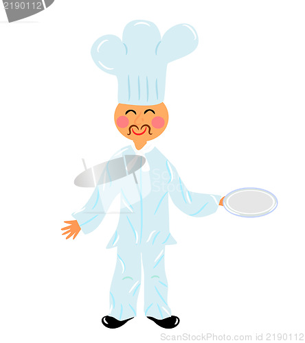 Image of Chef with plate