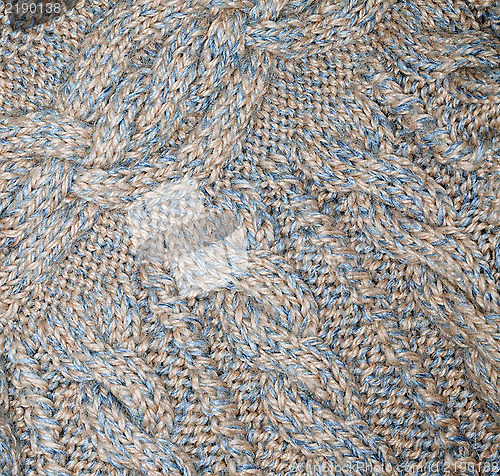 Image of beautiful piece of knitting