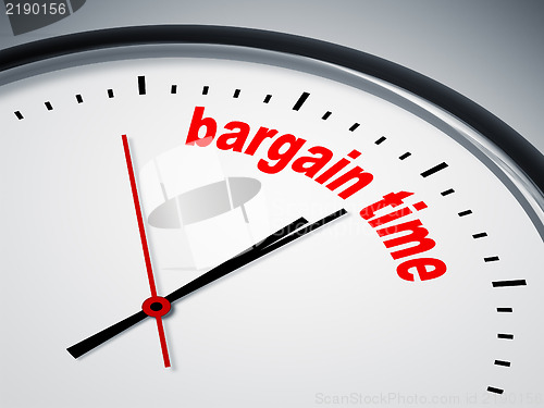 Image of bargain time