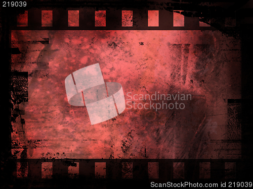 Image of Abstract film strip background