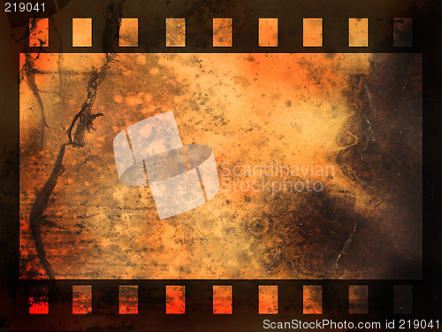 Image of Abstract film strip background