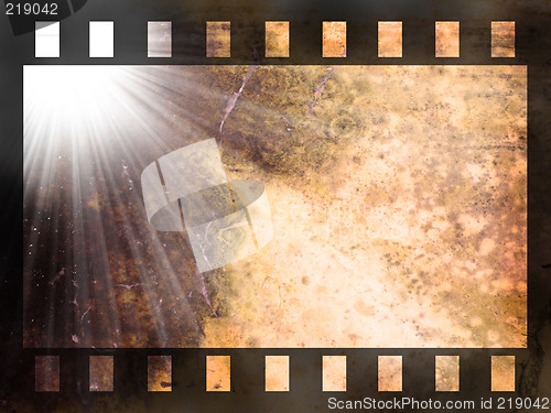 Image of Abstract film strip background