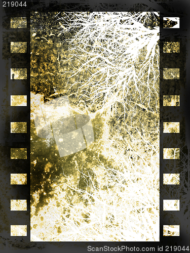 Image of Abstract film strip background