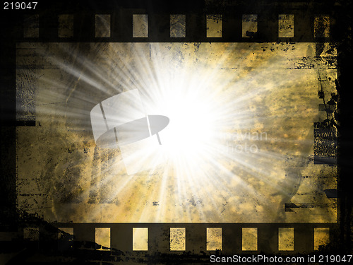 Image of Abstract film strip background