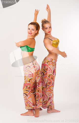 Image of Two belly dancers