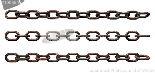 Image of rusty chains